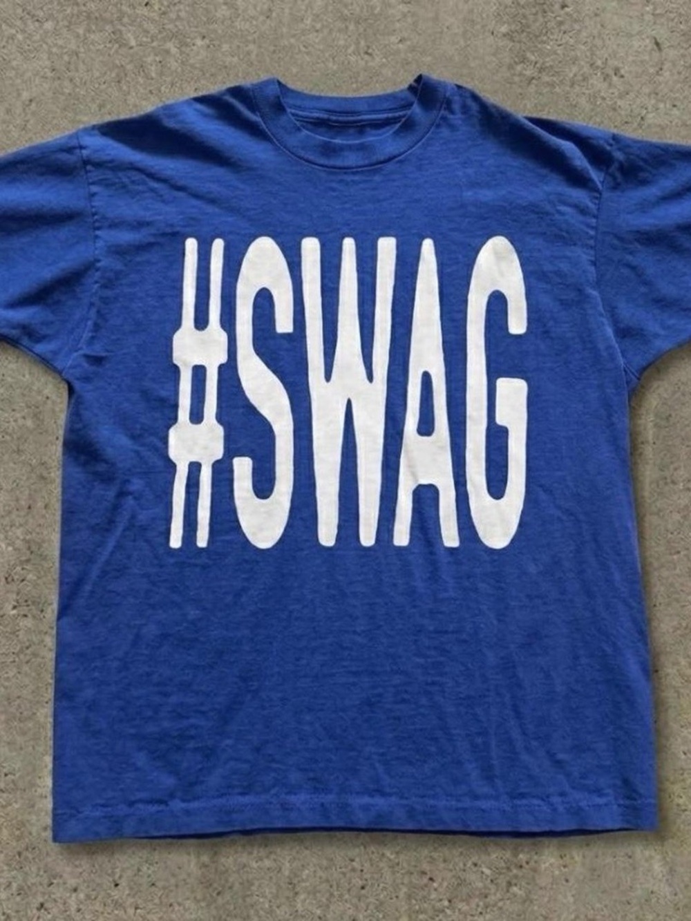 #SWAG Graphic Tee - Blue